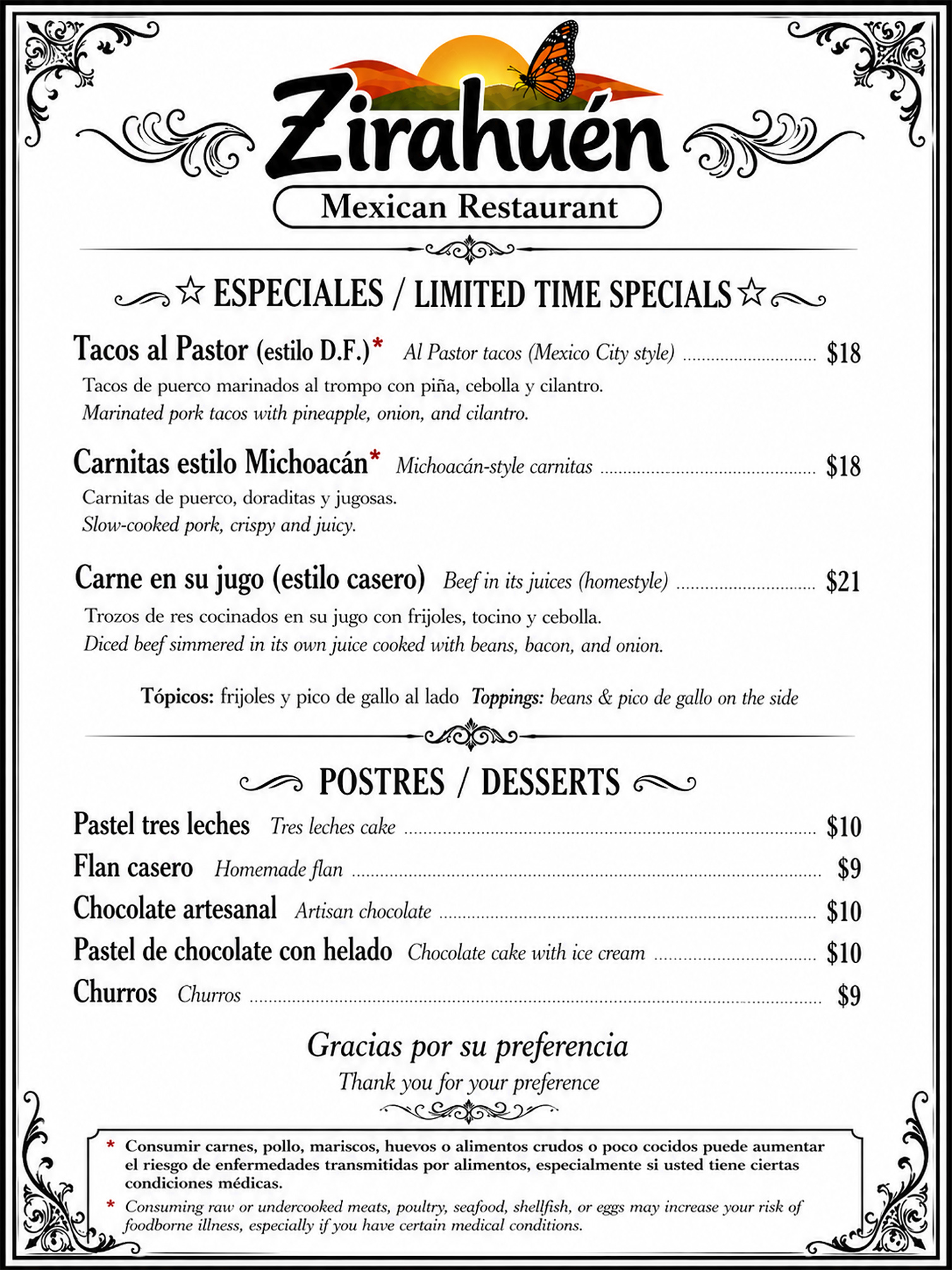 Menu 4